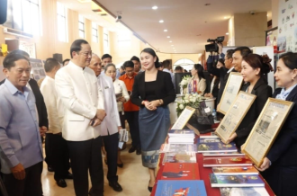 Lao mass media and publishing sector marks 75 years with national exhibition